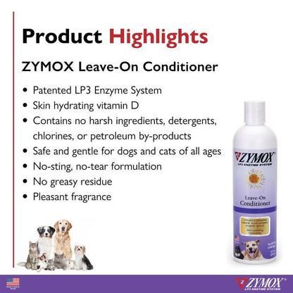 Zymox Enzymatic Dog & Cat Leave-on Conditioner