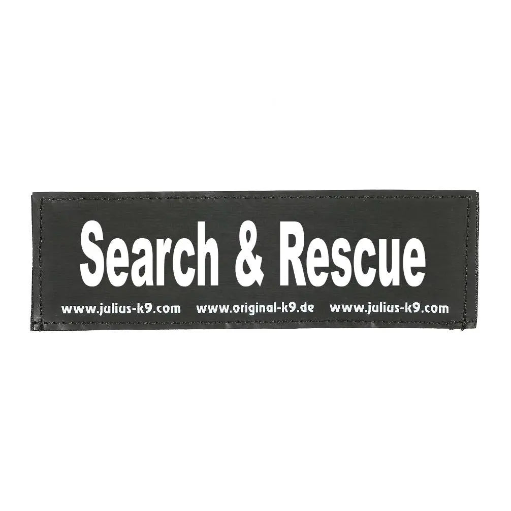 Julius-K9 Interchangeable Hook & Loop Patches, 1 Pair