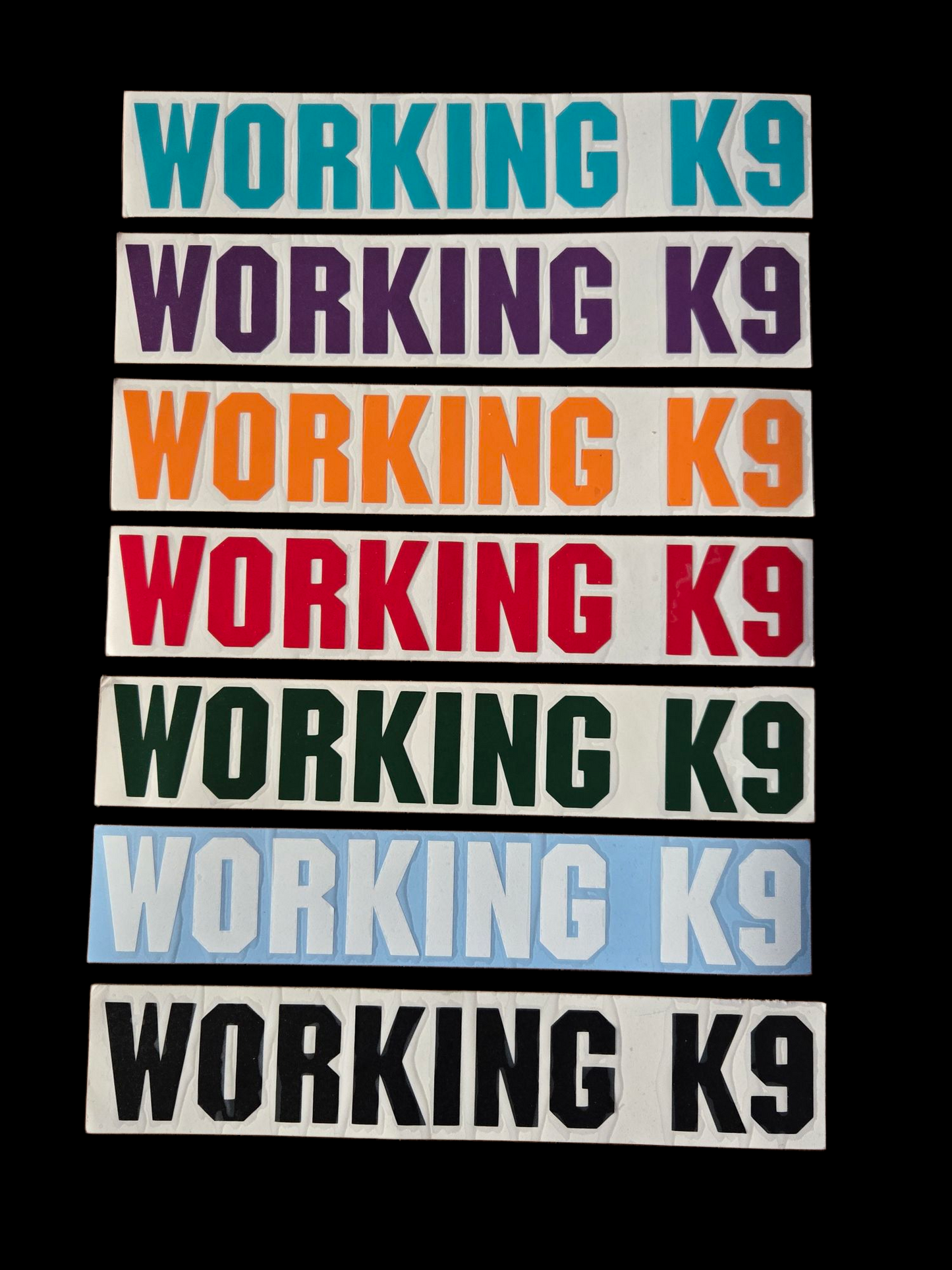 Working K9 Sticker