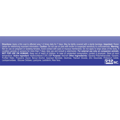 Zymox Topical Cream Hydrocortisone 0.5% for Dogs & Cats (1 oz)