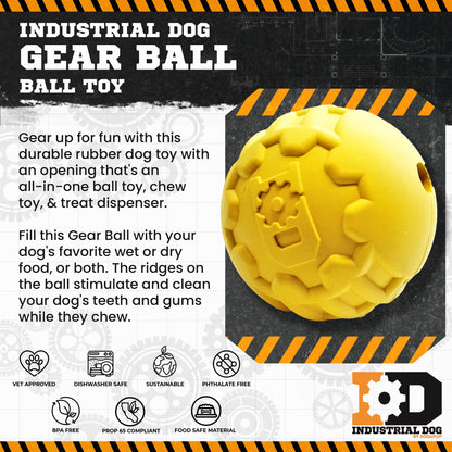 ID Ball Durable Rubber Chew Ball