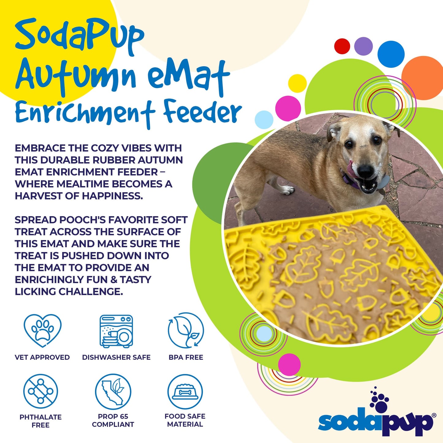 Autumn Design eMat Enrichment Lick Mat