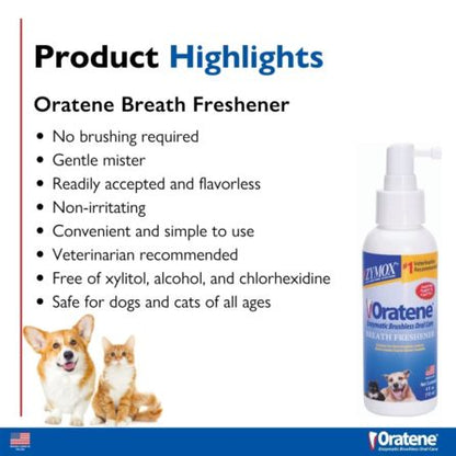 ZYMOX Oratene® Enzymatic Brushless Breath Freshener