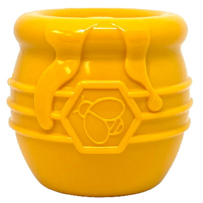 Honey Pot Durable PUP-X Rubber eCup Treat Dispenser & Enrichment Toy