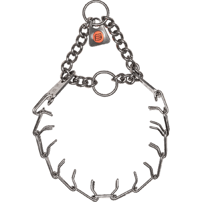 Herm Sprenger - MICRO-PLUS Training Collar with Center-Plate and Assembly Chain – Stainless steel