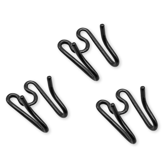 Herm Sprenger - ULTRA-PLUS Training Collar Middle Links for Lengthening (3-Pack) - Black Stainless Steel