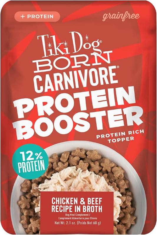 Tiki Dog Carnivore Topper Chicken & Beef 2.1oz