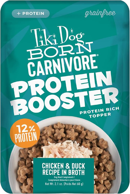 Tiki Dog Carnivore Topper Chicken & Duck 2.1oz