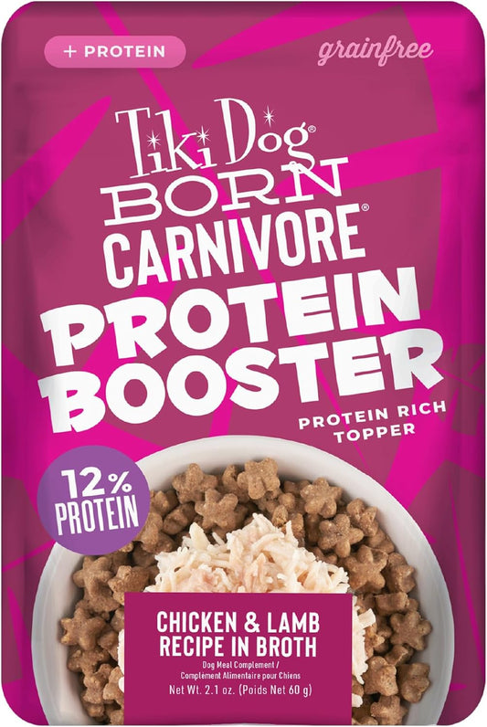 Tiki Dog Carnivore Topper Chicken & Lamb 2.1oz