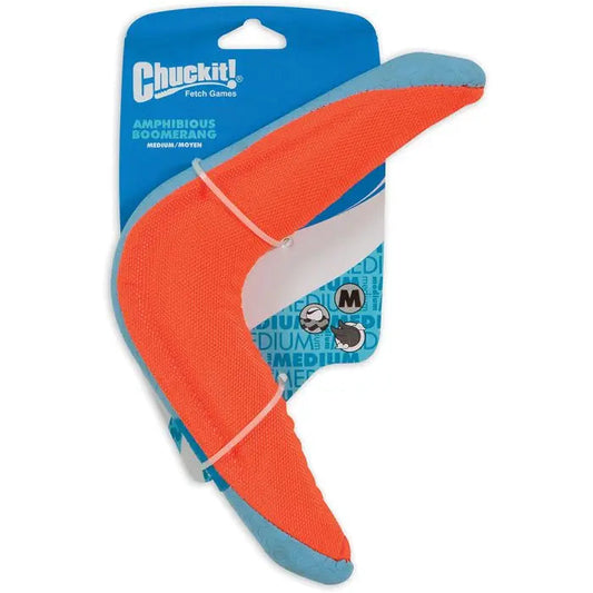 Chuck it! Amphibious boomerang