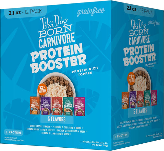 Tiki Dog Carnivore Topper Variety Pack 2.1oz