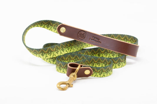 Whiskey Leather Works Freshwater Dog Leash