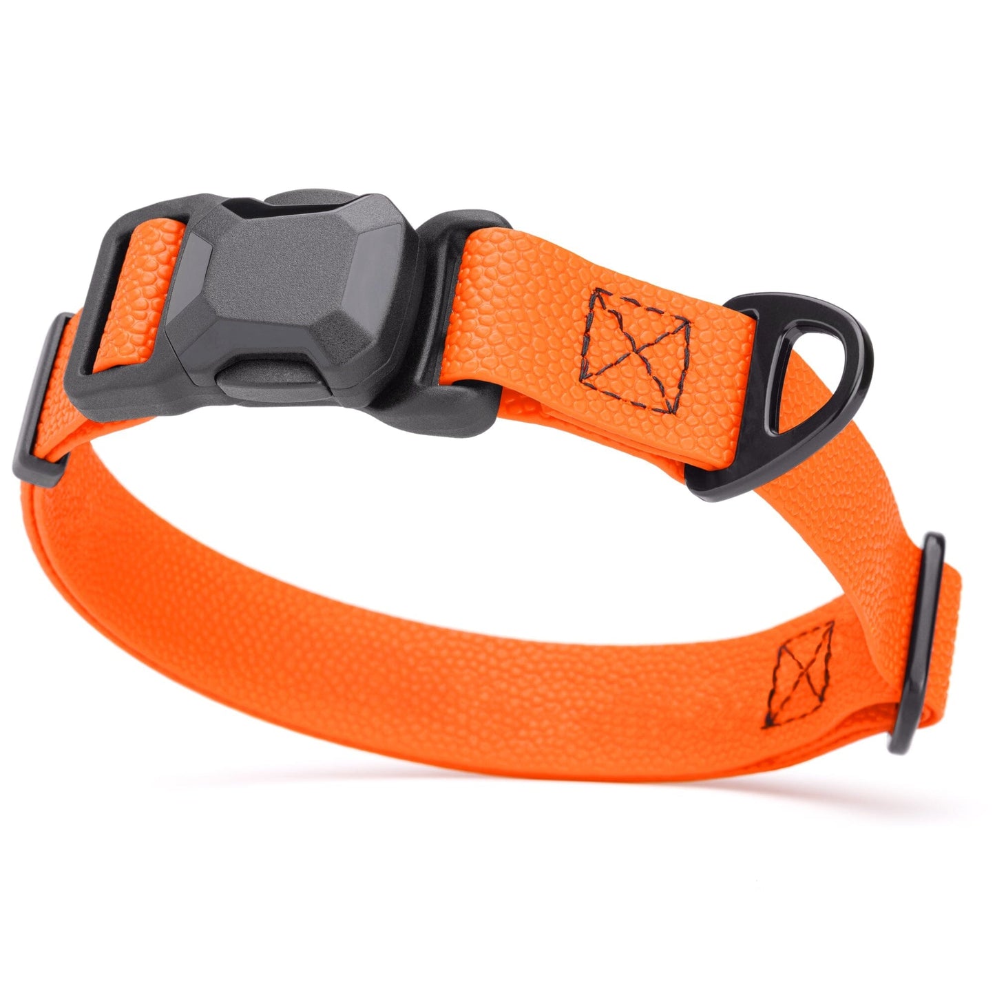 Dogline Pebble Emboss Biothane Dog Collar with Magnetic Buckle