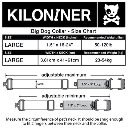 Kiloniner K9R - BCH Big Dog Collar Heavy Duty