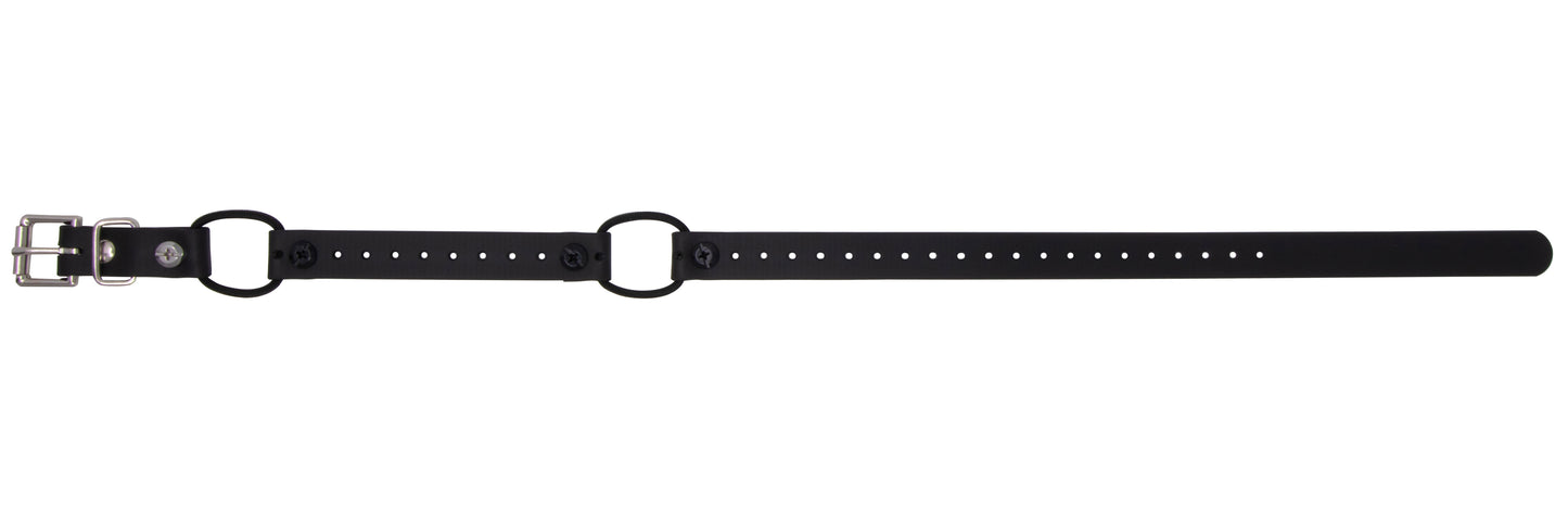 E-Collar Technologies 3/4" Double Mini Bungee Collar Strap for Small Dogs