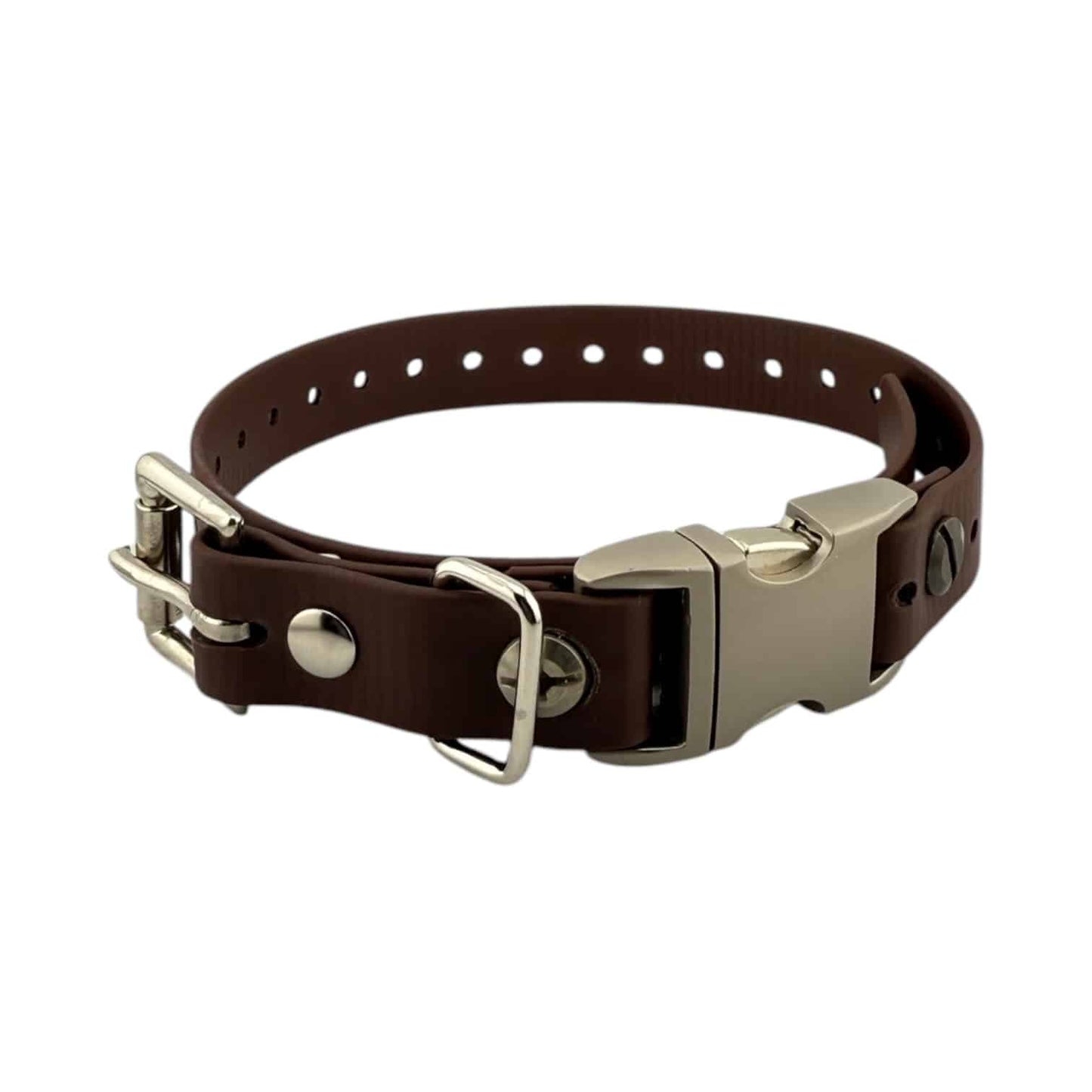 E-Collar Technologies 3/4" Quick Snap Mini Biothane Collar Strap for Small Dogs