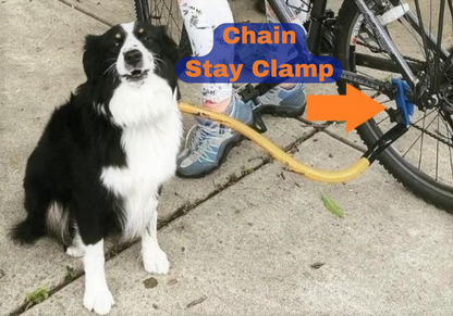 Chain-Stay Clamp for Right or Left Side Attachment