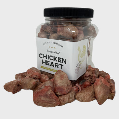 Jack's Premium Chicken Hearts Freeze Dried
