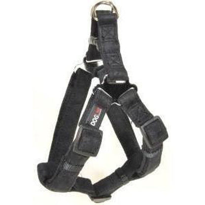 Dogline Comfort Microfiber Flat Step-In Harness (1" / 3/8")