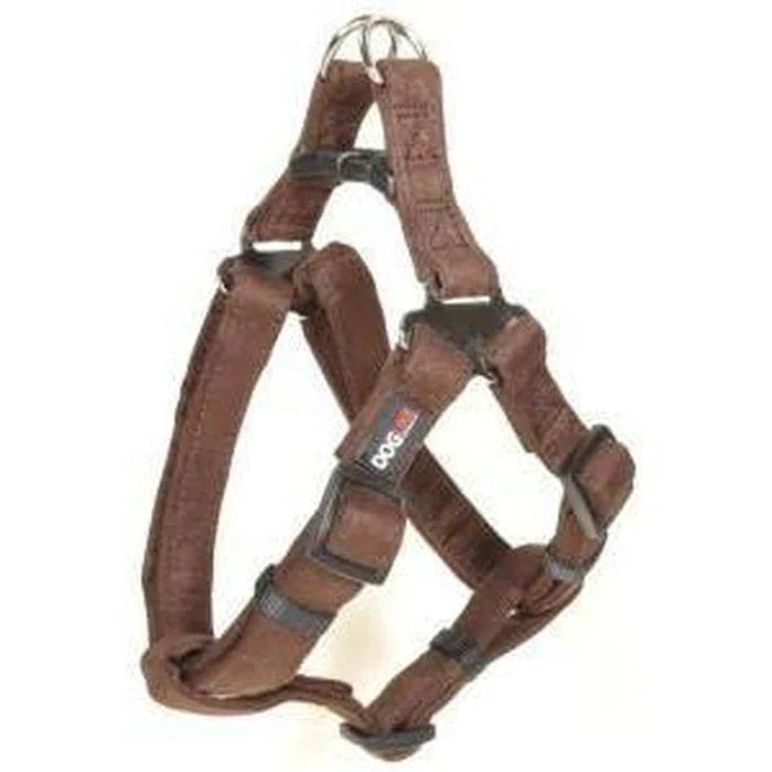 Dogline Comfort Microfiber Flat Step-In Harness (5/8" / 3/4")