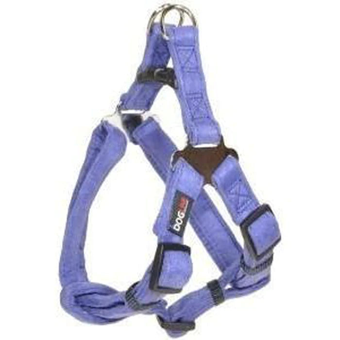 Dogline Comfort Microfiber Flat Step-In Harness (1" / 3/8")