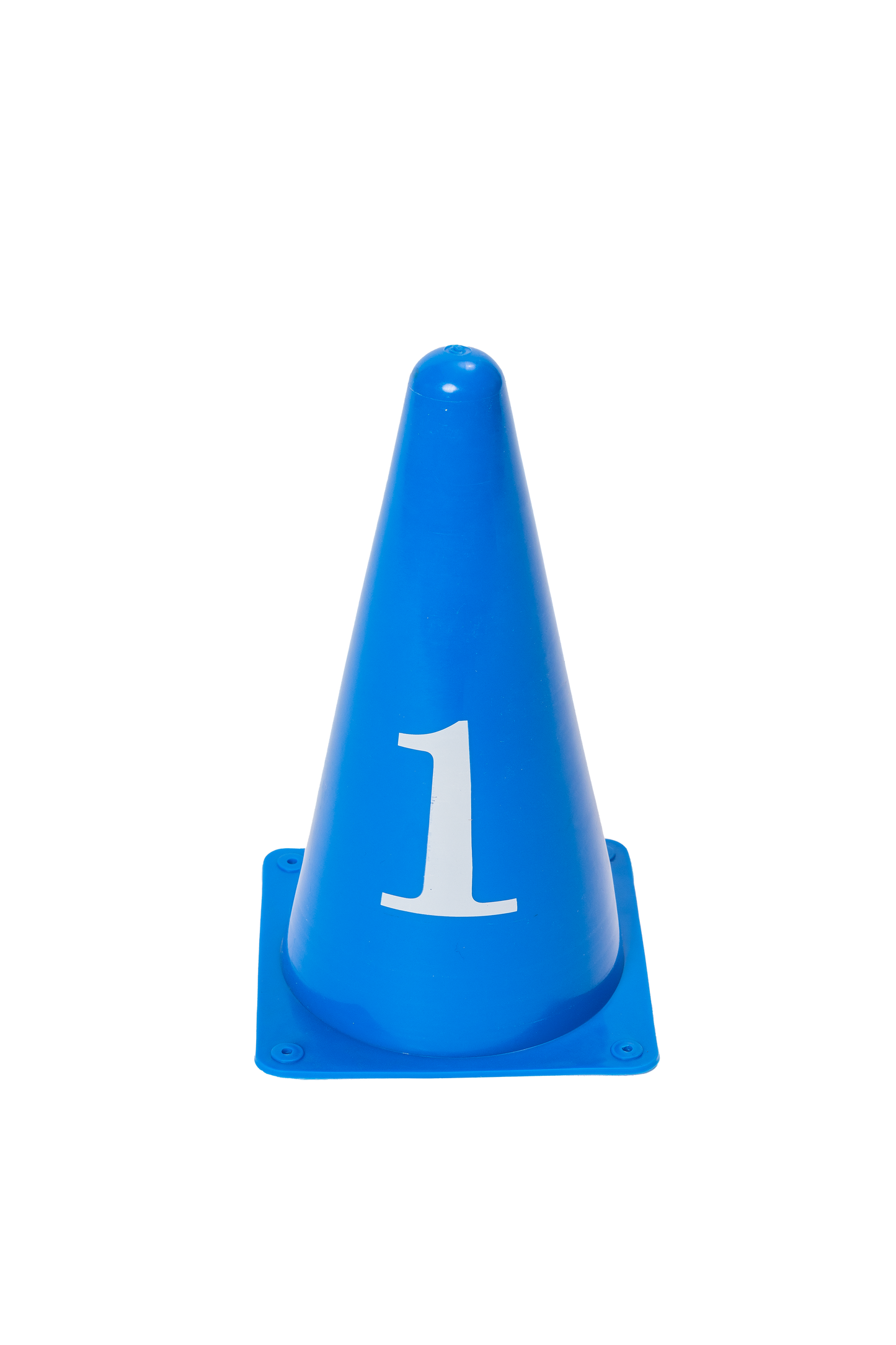 Pack of 10 Durable Numbered Cones for Dog Agility Training