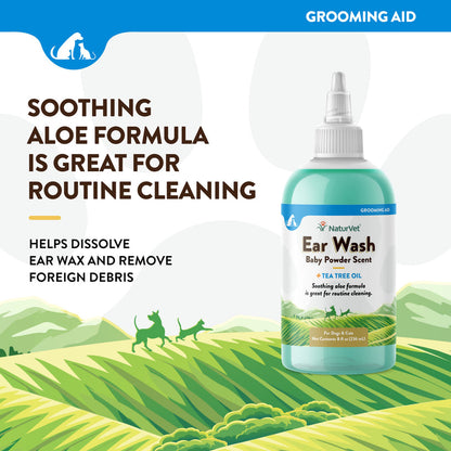 NaturVet Ear Wash Liquid