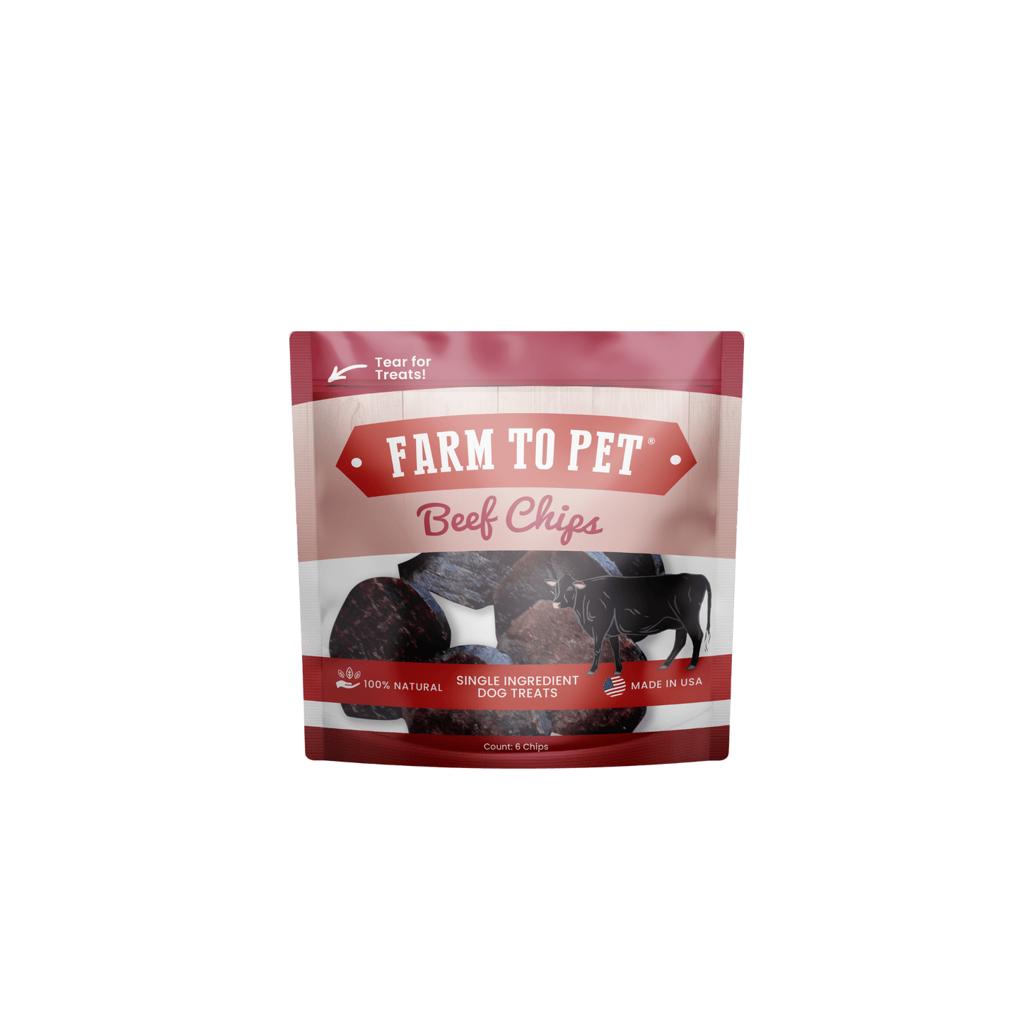 Farm to Pet Beef Chip Snack Pack Bundles
