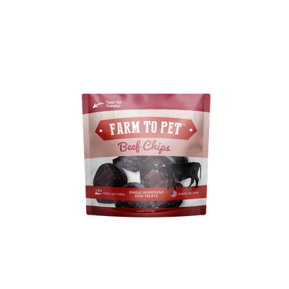 Farm to Pet Beef Chip Snack Pack Bundles