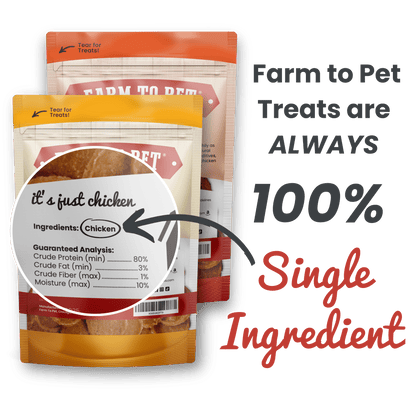 Farm to Pet Chicken & Turkey Dog Treat Bundles