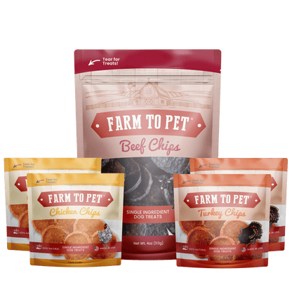 Farm to Pet Puppy Packs 'N Snacks Dog Treat Starter