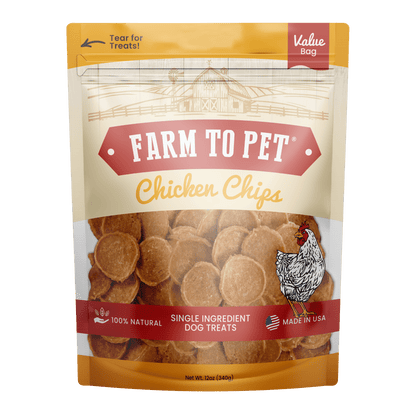 Farm to Pet Chicken Chips for Dogs