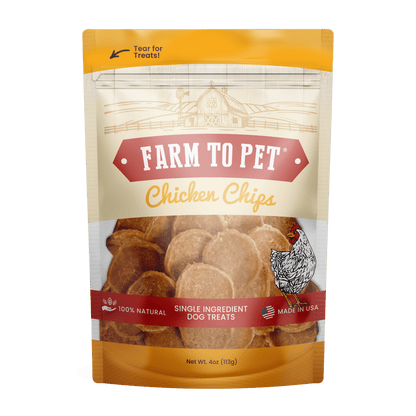 Farm to Pet Chicken Chips for Dogs