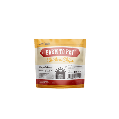 Farm to Pet Chicken Chip Snack Pack Bundles