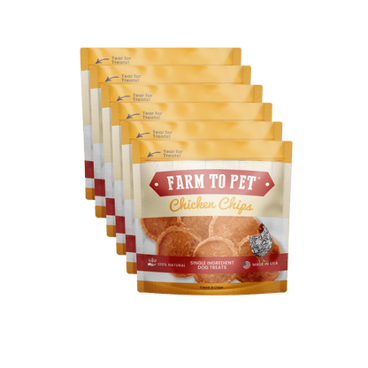 Farm to Pet Chicken Chip Snack Pack Bundles