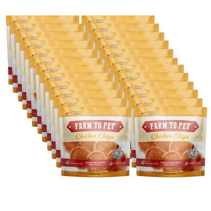 Farm to Pet Chicken Chip Snack Pack Bundles