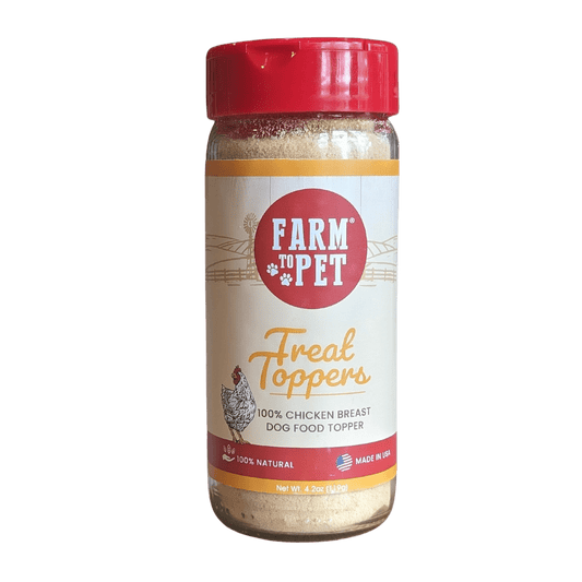 Farm to Pet Chicken Treat Dog Food Topper