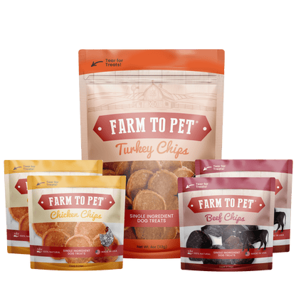 Farm to Pet Puppy Packs 'N Snacks Dog Treat Starter