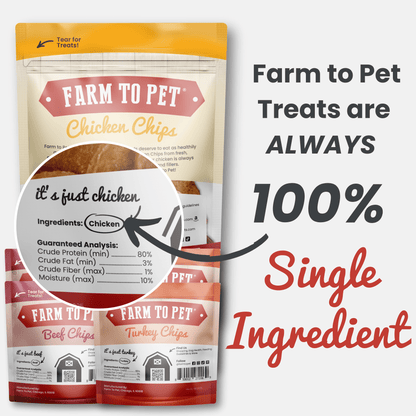 Farm to Pet Puppy Packs 'N Snacks Dog Treat Starter