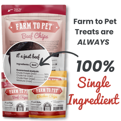 Farm to Pet Puppy Packs 'N Snacks Dog Treat Starter