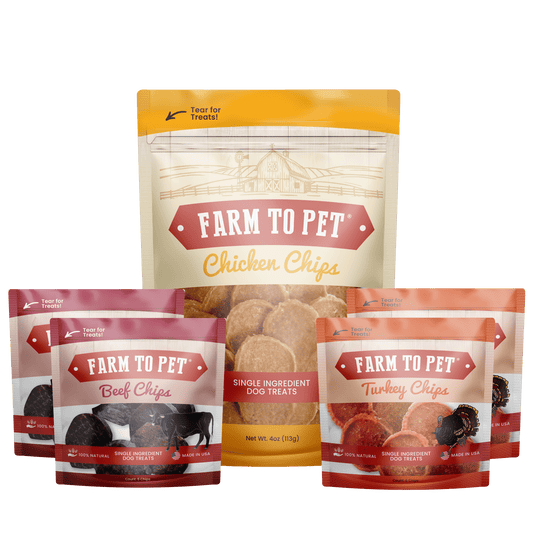 Farm to Pet Puppy Packs 'N Snacks Dog Treat Starter