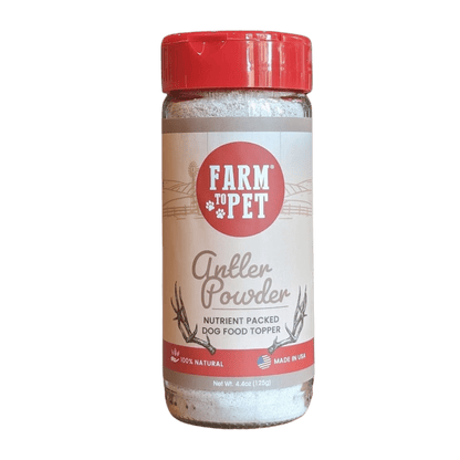 Farm to Pet Antler Powder Dog Food Topper