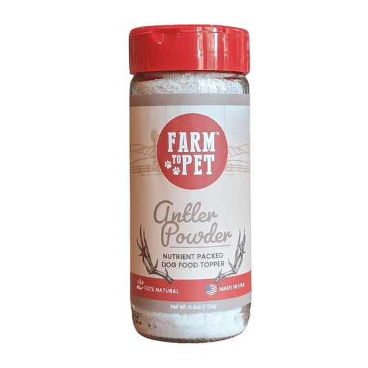 Farm to Pet Antler Powder Dog Food Topper