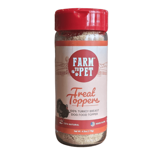 Farm to Pet Turkey Treat Dog Food Topper