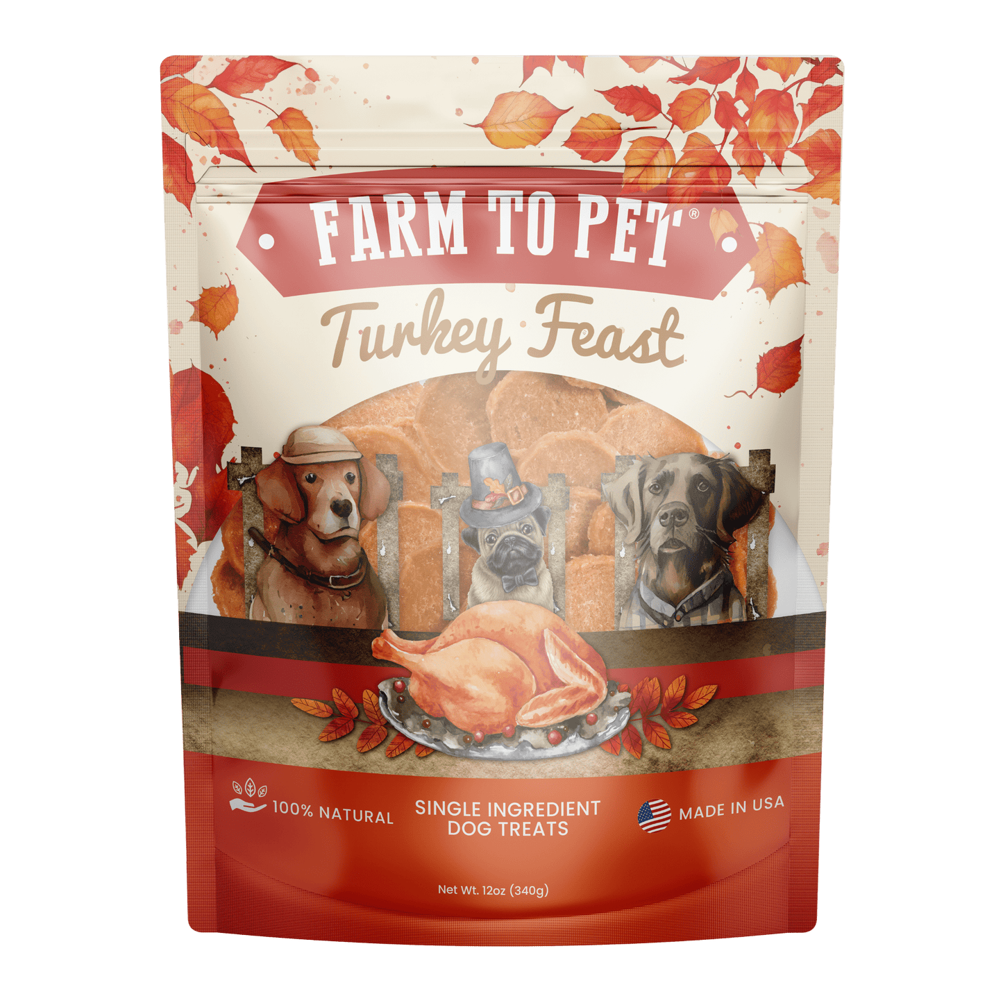 Farm to Pet Turkey Feast Chips
