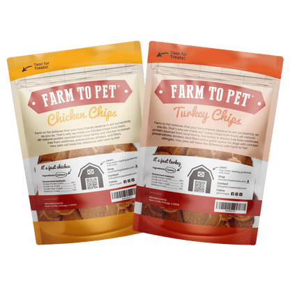 Farm to Pet Chicken & Turkey Dog Treat Bundles