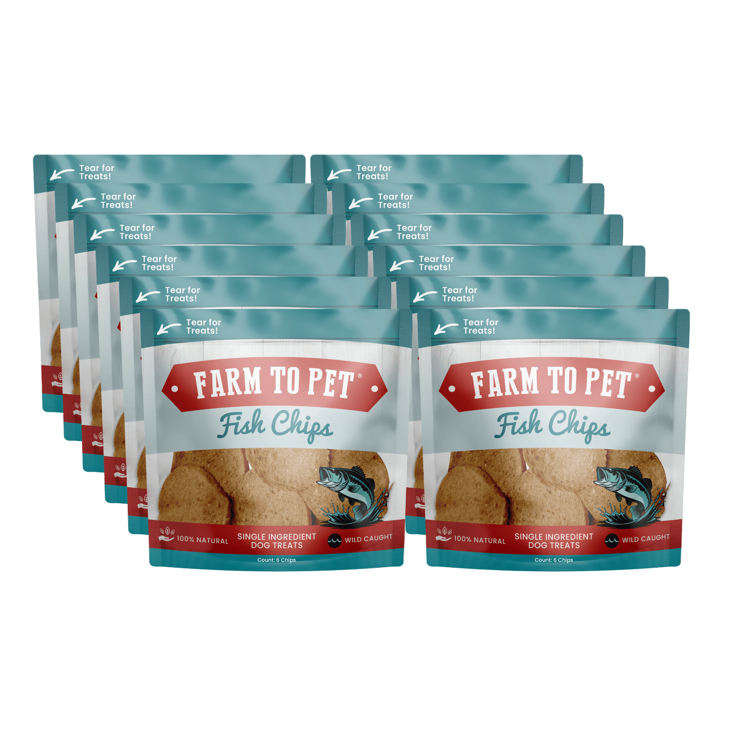 Fish Chips Snack Pack Bundles | Dog Treats for Training & Travel
