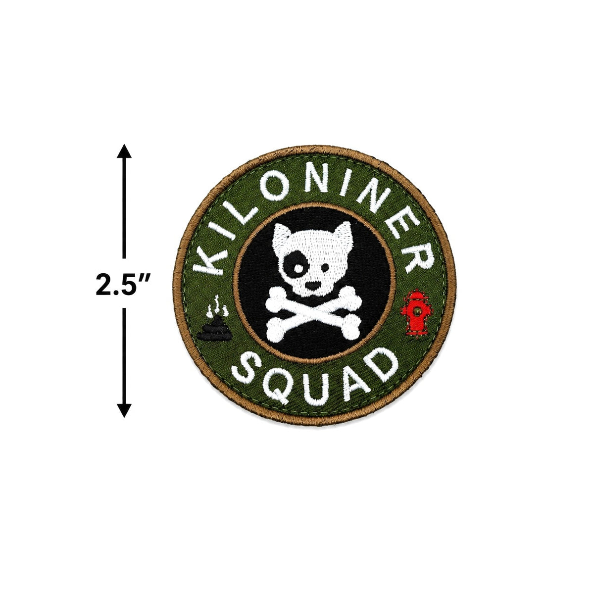 DOG & CROSSBONES JUNGLE Morale Patch