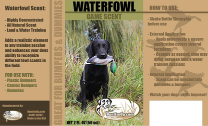 HuntEmUp Ultimate Green-Winged Teal Training Bundle - Teal Dummy with Waterfowl Scent