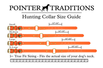 Pointer Traditions Hunting Dog Center Ring Collar - Ranger Green